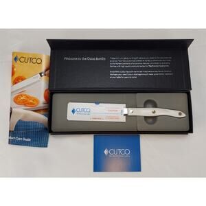 Cutco Cutlery Spatula Spreader Knife Pearl with Advertising-1768 NEW Open Box